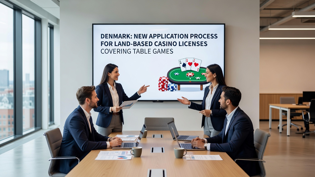 Spillemyndighedens kontor med dokumenter og licenssagsmapper